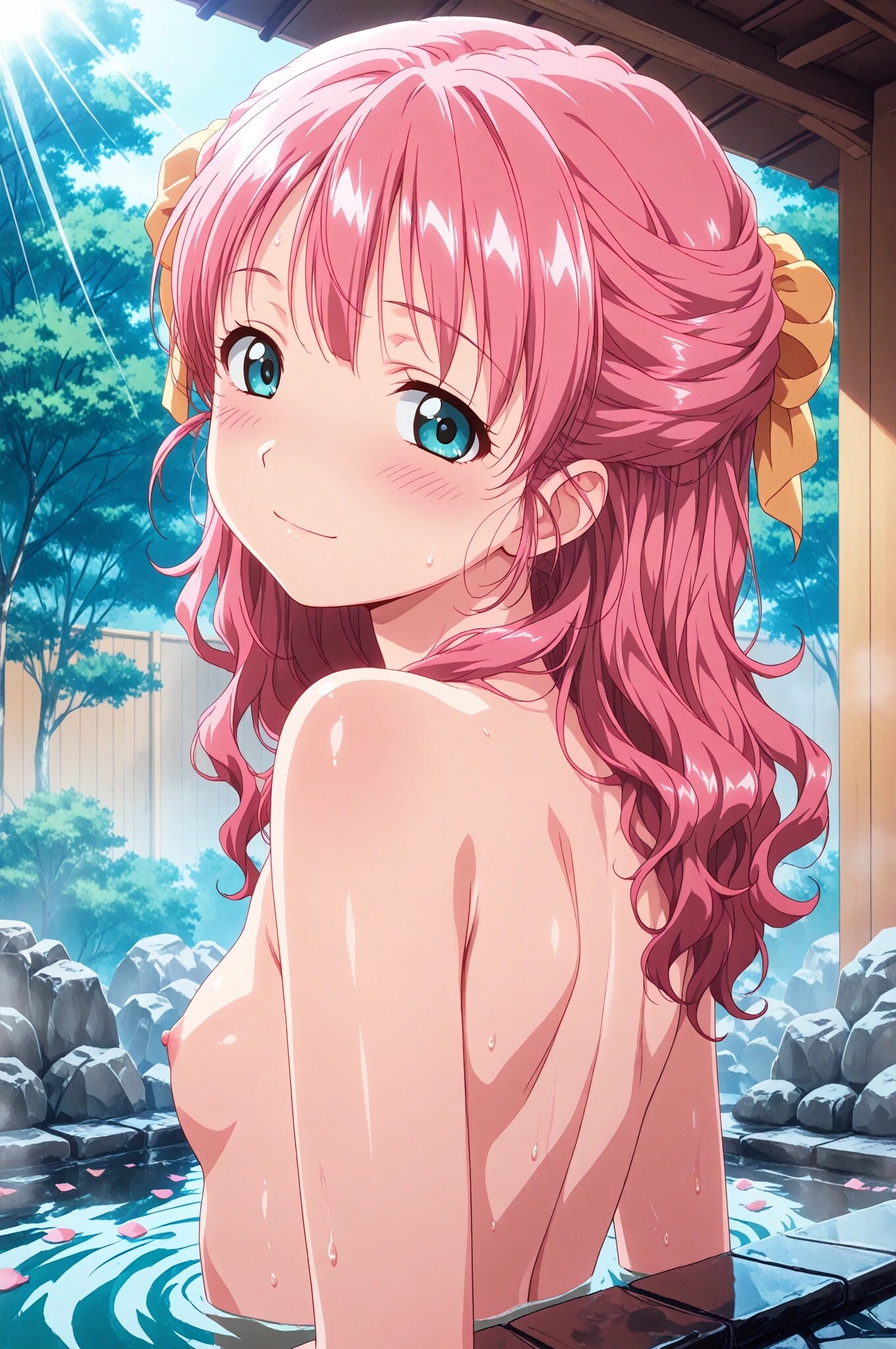 ひな子　夏の露天温泉編
