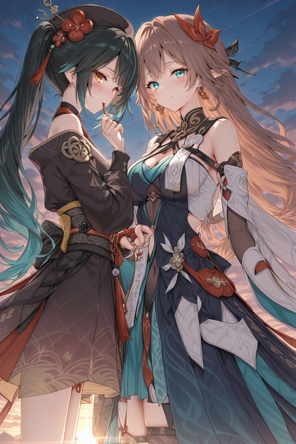 画像生成モデル名で作ってみた　by #QILIN　縦長画像