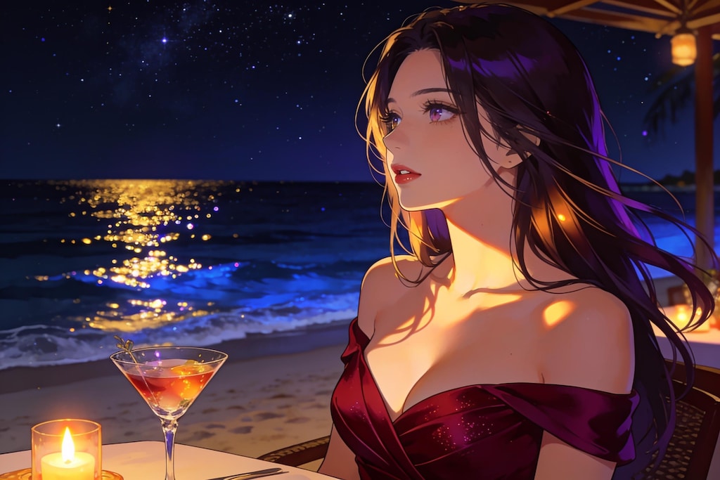 星降る海