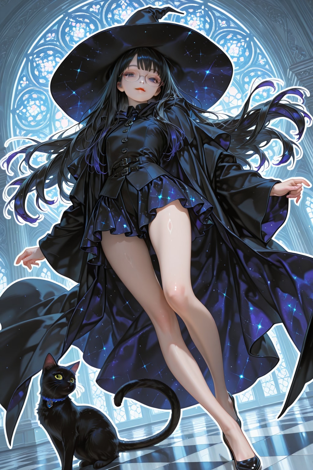 ECHIな 魔女さんのflatとrealistic