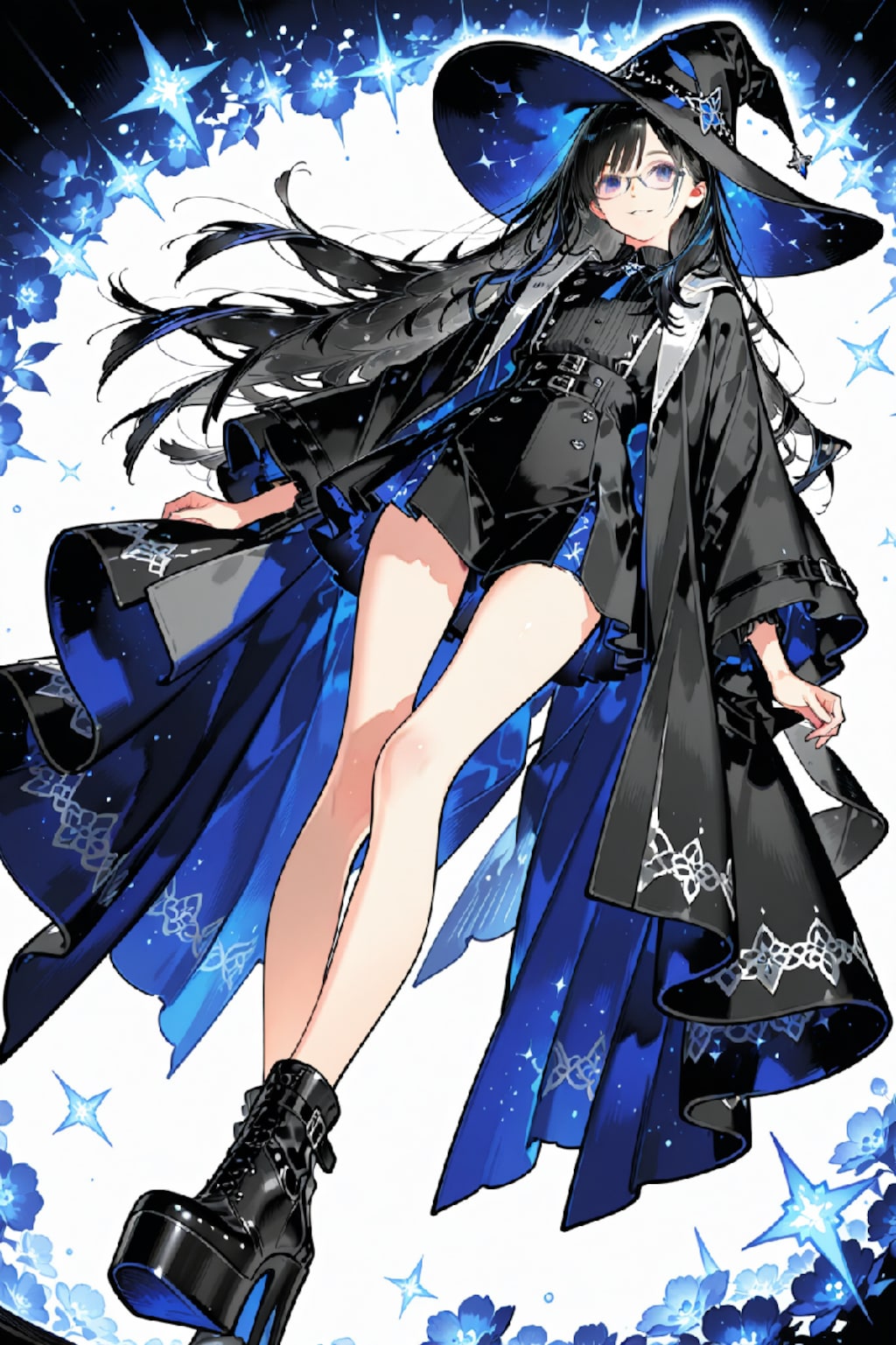 ECHIな 魔女さんのflatとrealistic