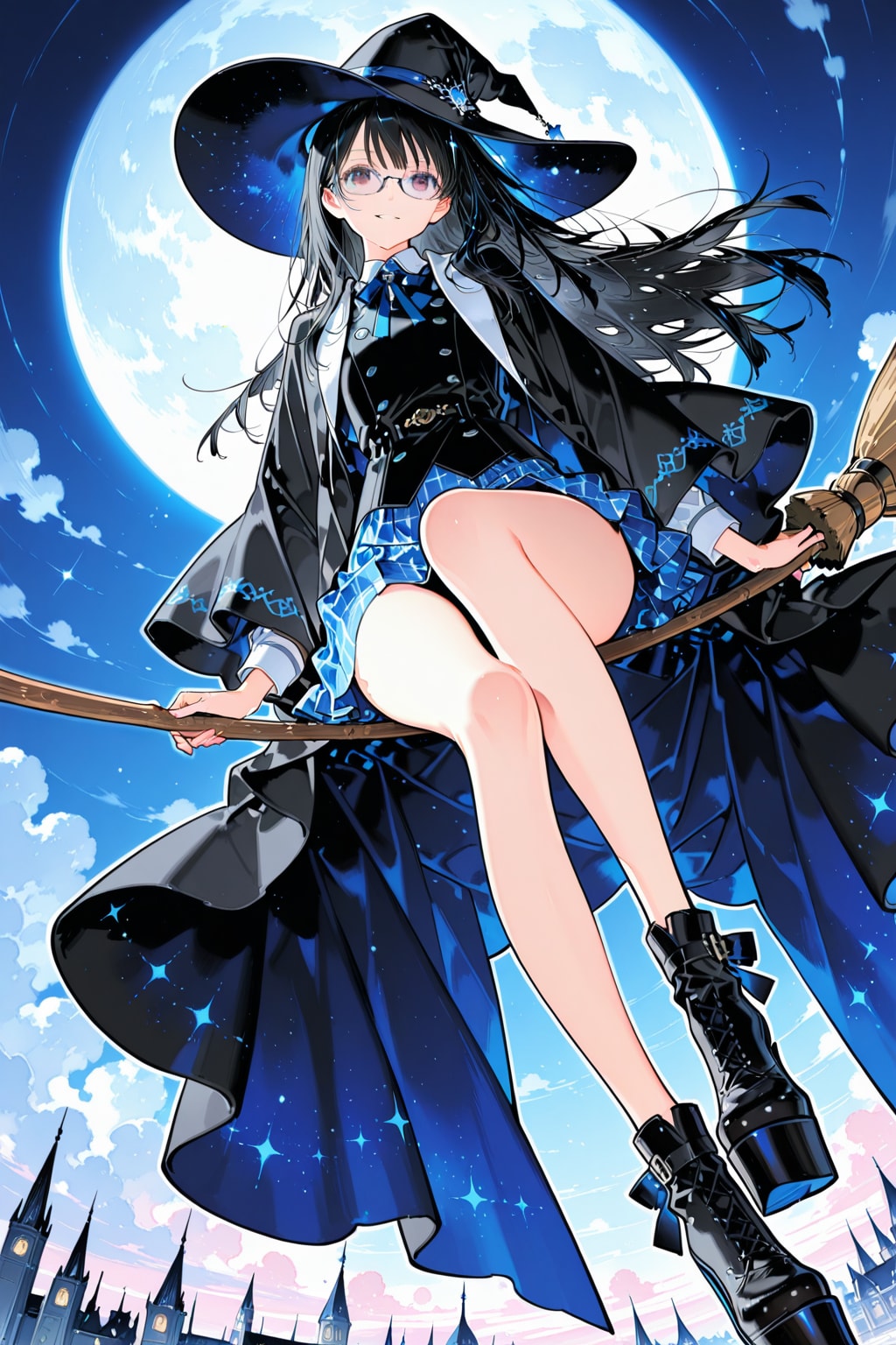 ECHIな 魔女さんのflatとrealistic