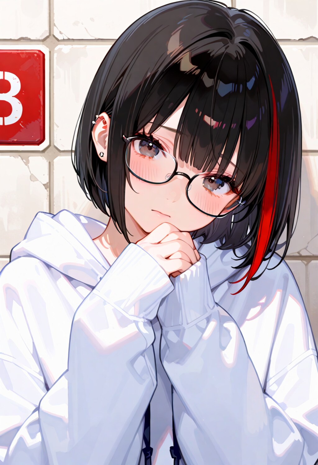 内気ボブちゃん。