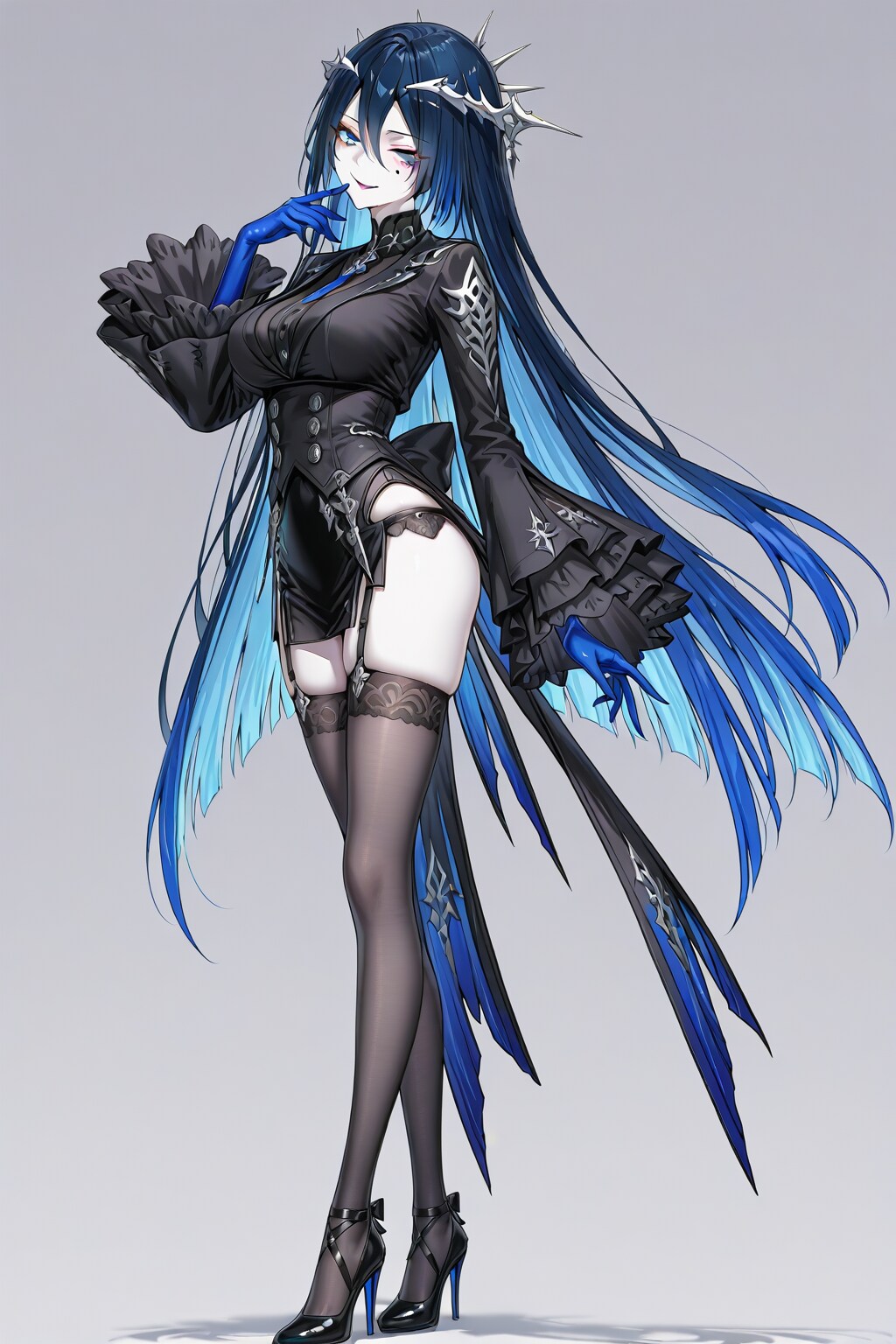 白いインナーカラー