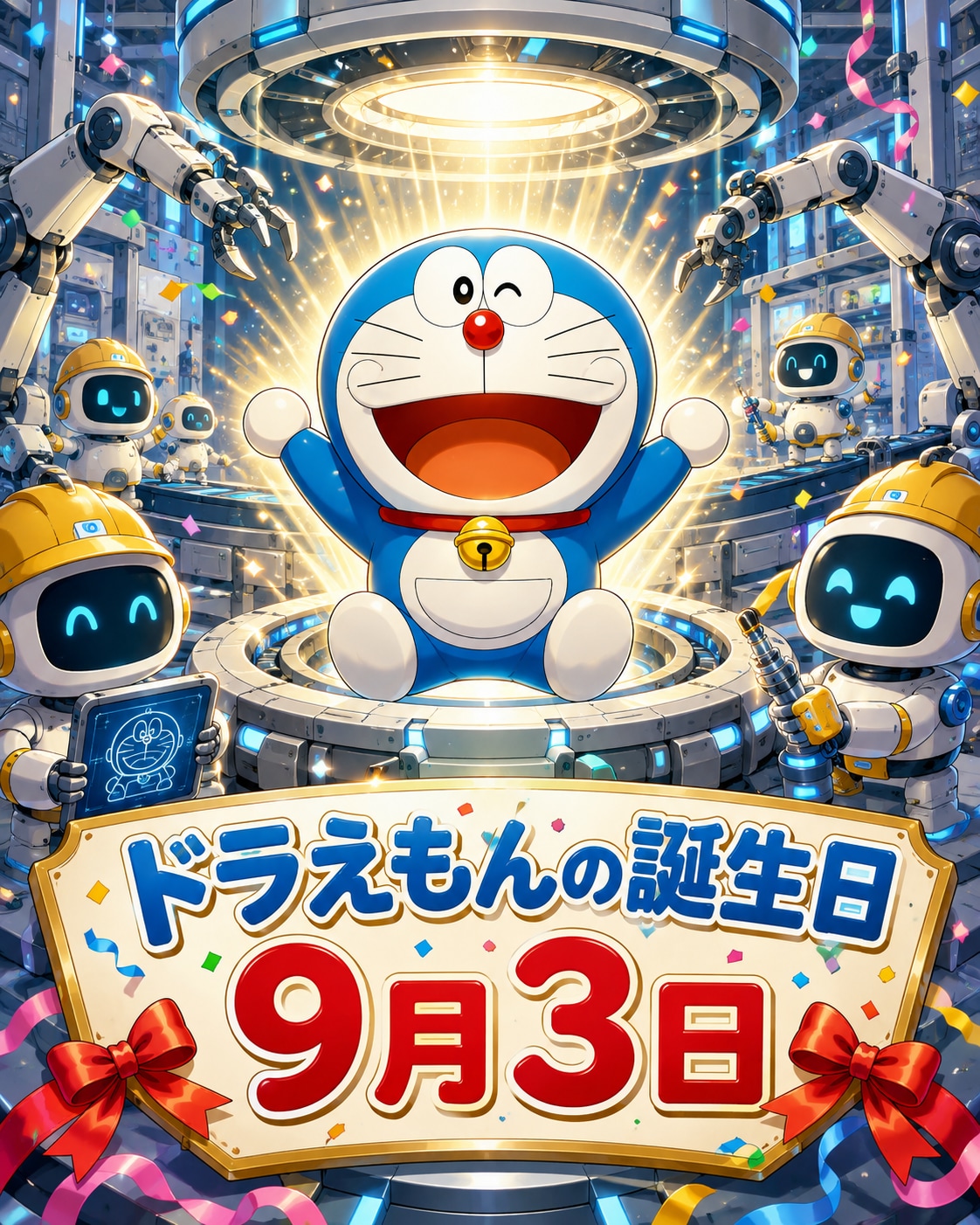 [今日は何の日 9/3] ドラえもんの誕生日 | の人気AIイラスト・グラビア