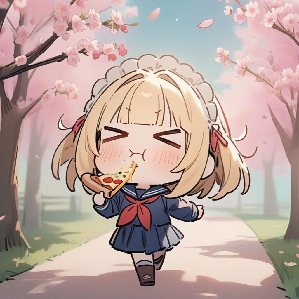 JC(K?)に擬態しつつ初登校気分を味わっちゃう系メイドちゃん