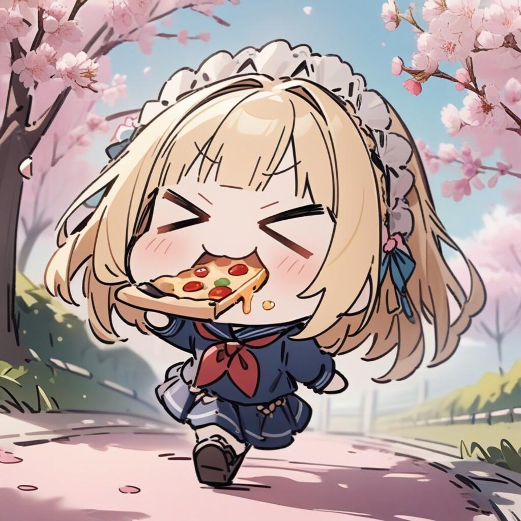 JC(K?)に擬態しつつ初登校気分を味わっちゃう系メイドちゃん