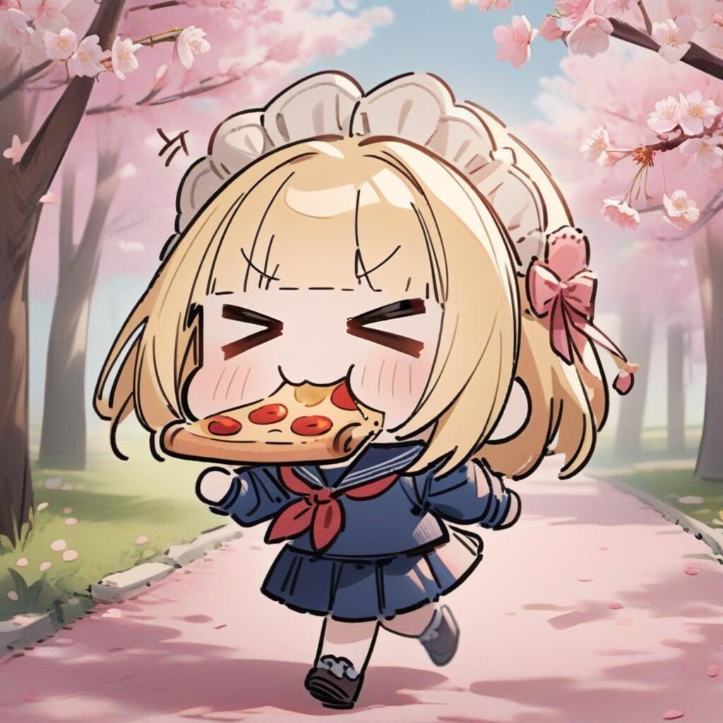 JC(K?)に擬態しつつ初登校気分を味わっちゃう系メイドちゃん