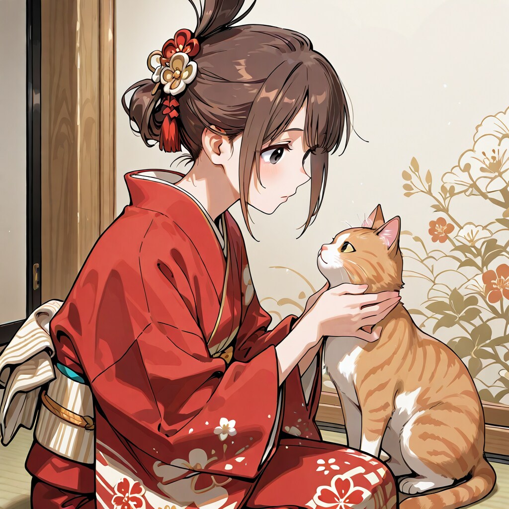 猫ちゃんと一緒 ②