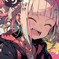 ペイントカラーの女の子 2枚目