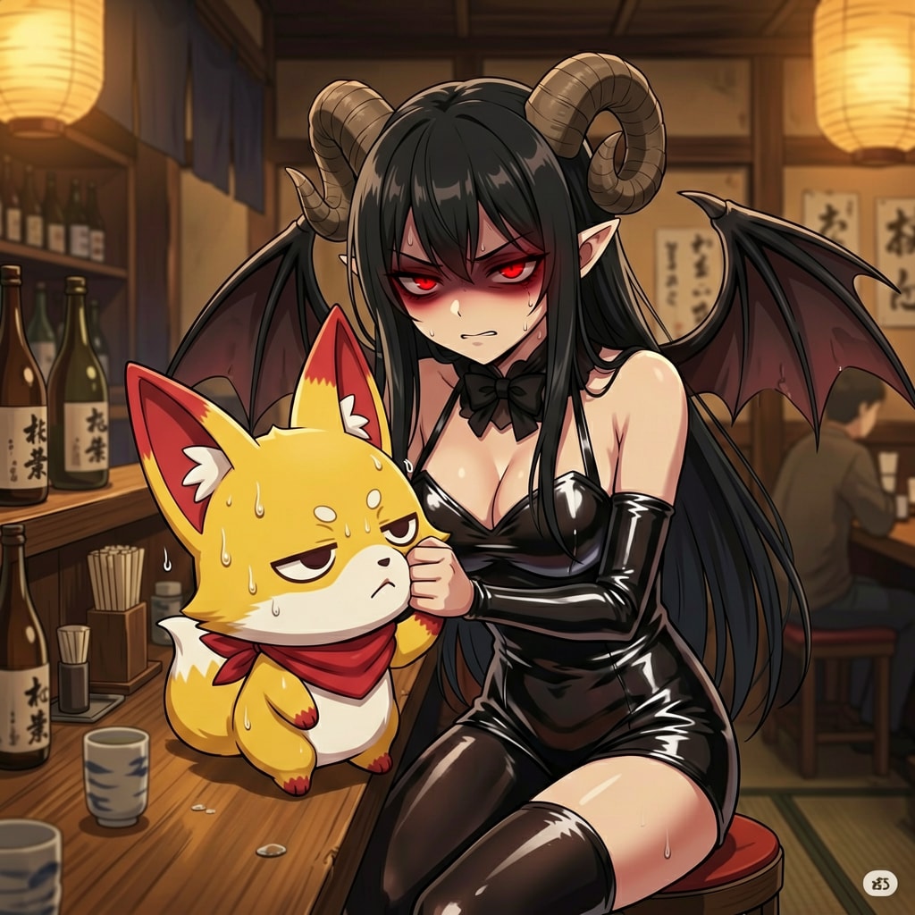 キツネとサキュバス