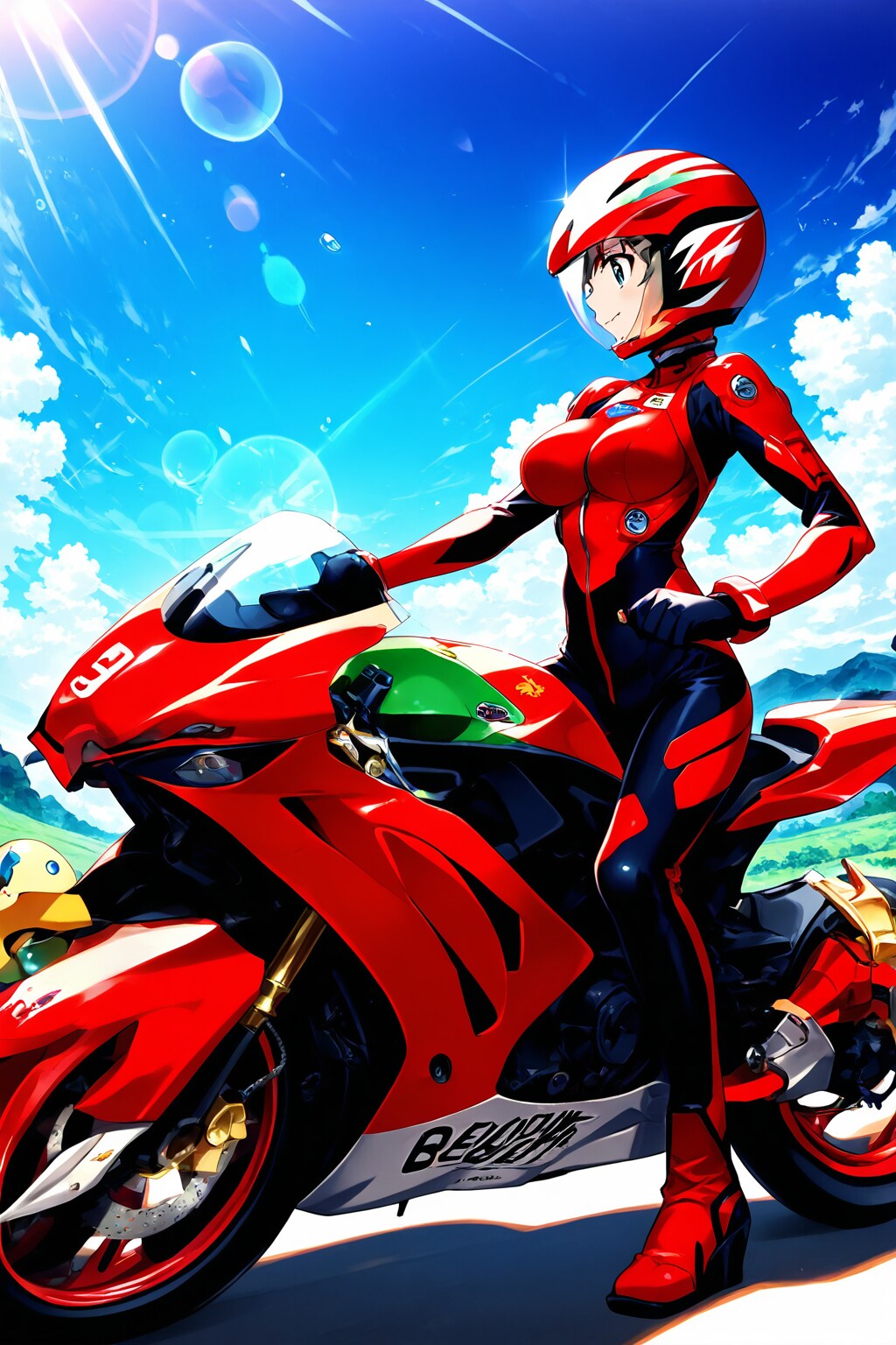 ツーリング | の人気AIイラスト・グラビア