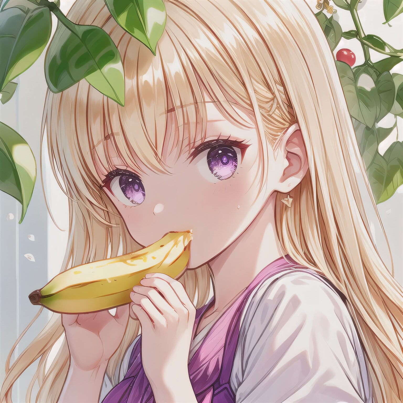 金髪ロングで洋装の少女 | の人気AIイラスト・グラビア