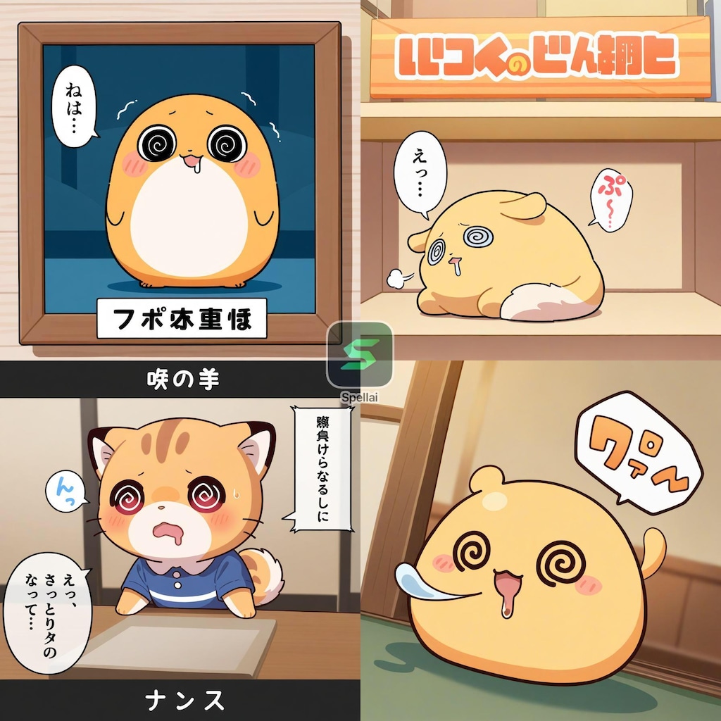Spellai で謎生物