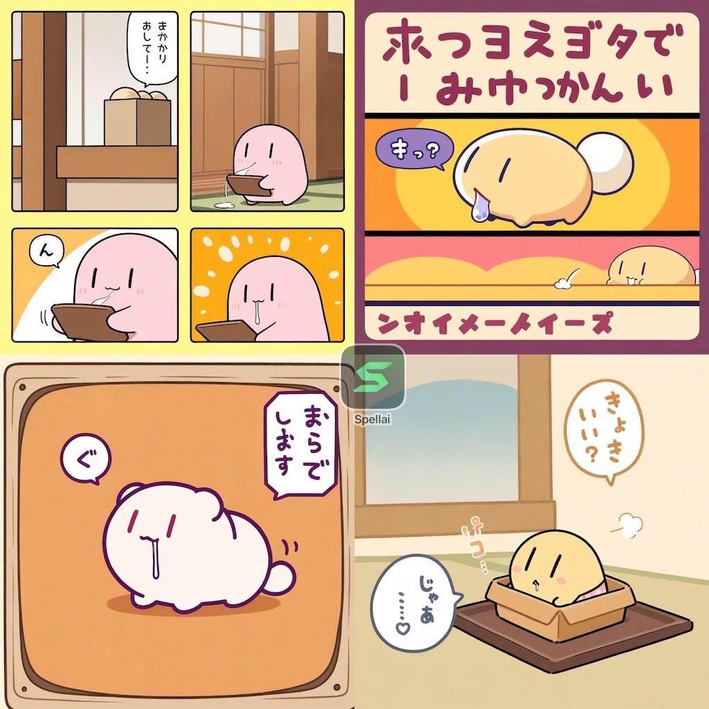 Spellai で謎生物