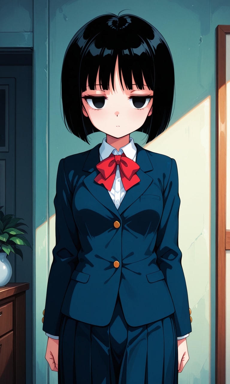 ジト目女子 | の人気AIイラスト・グラビア