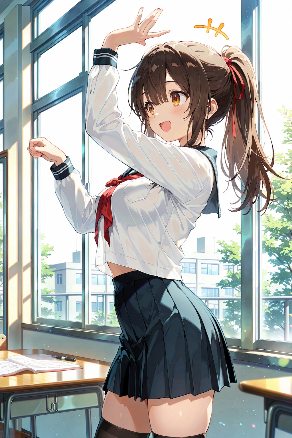 窓明かりと女の子・全年齢版