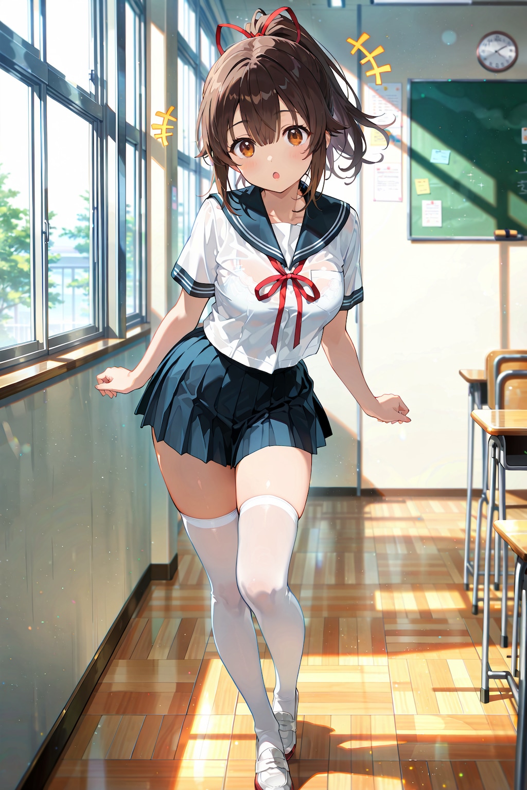 窓明かりと女の子・全年齢版