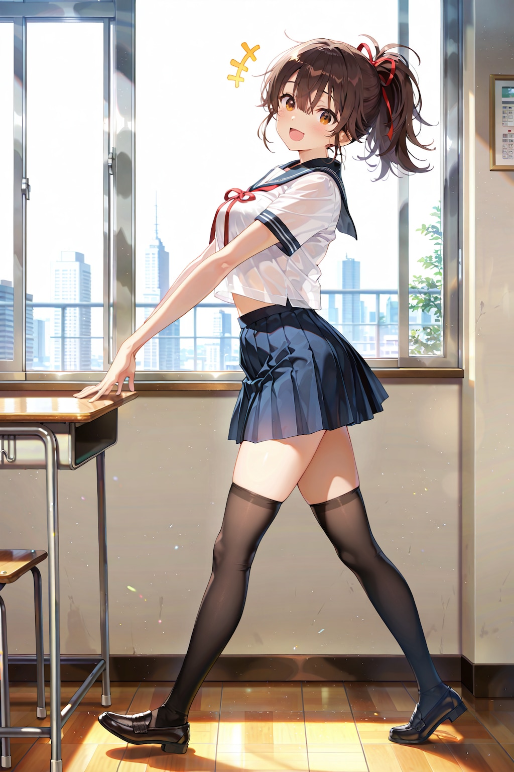 窓明かりと女の子・全年齢版