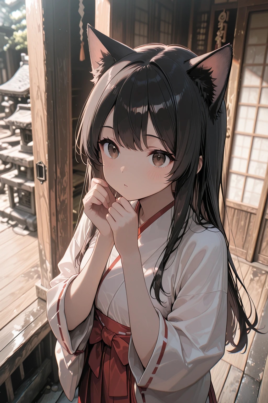 虎鼠神社ケモ耳