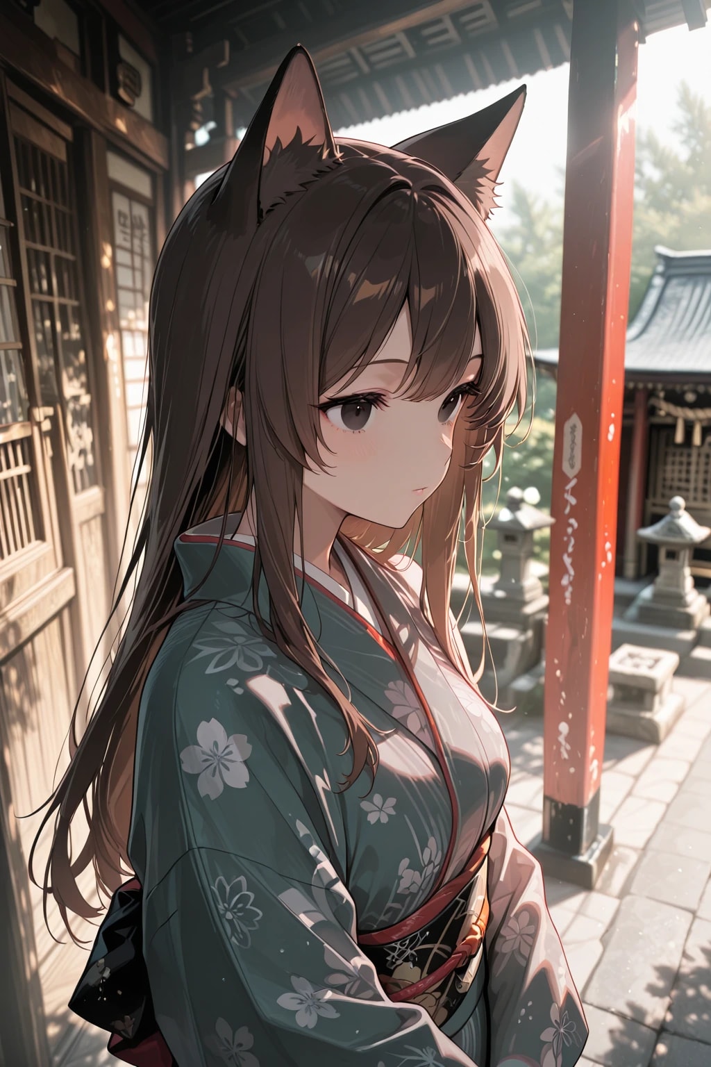 虎鼠神社ケモ耳