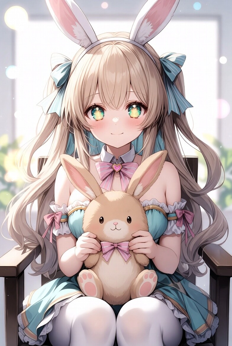 うさぎの少女