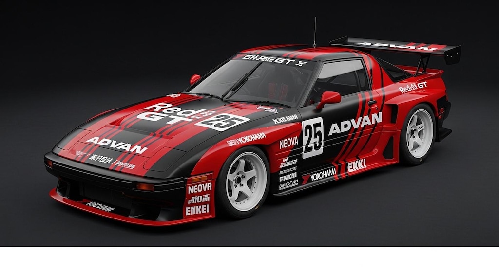 アドバンRX-7レーシングカー