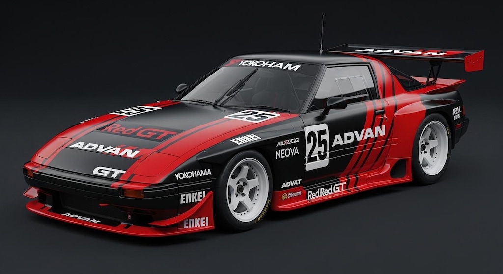 アドバンRX-7レーシングカー