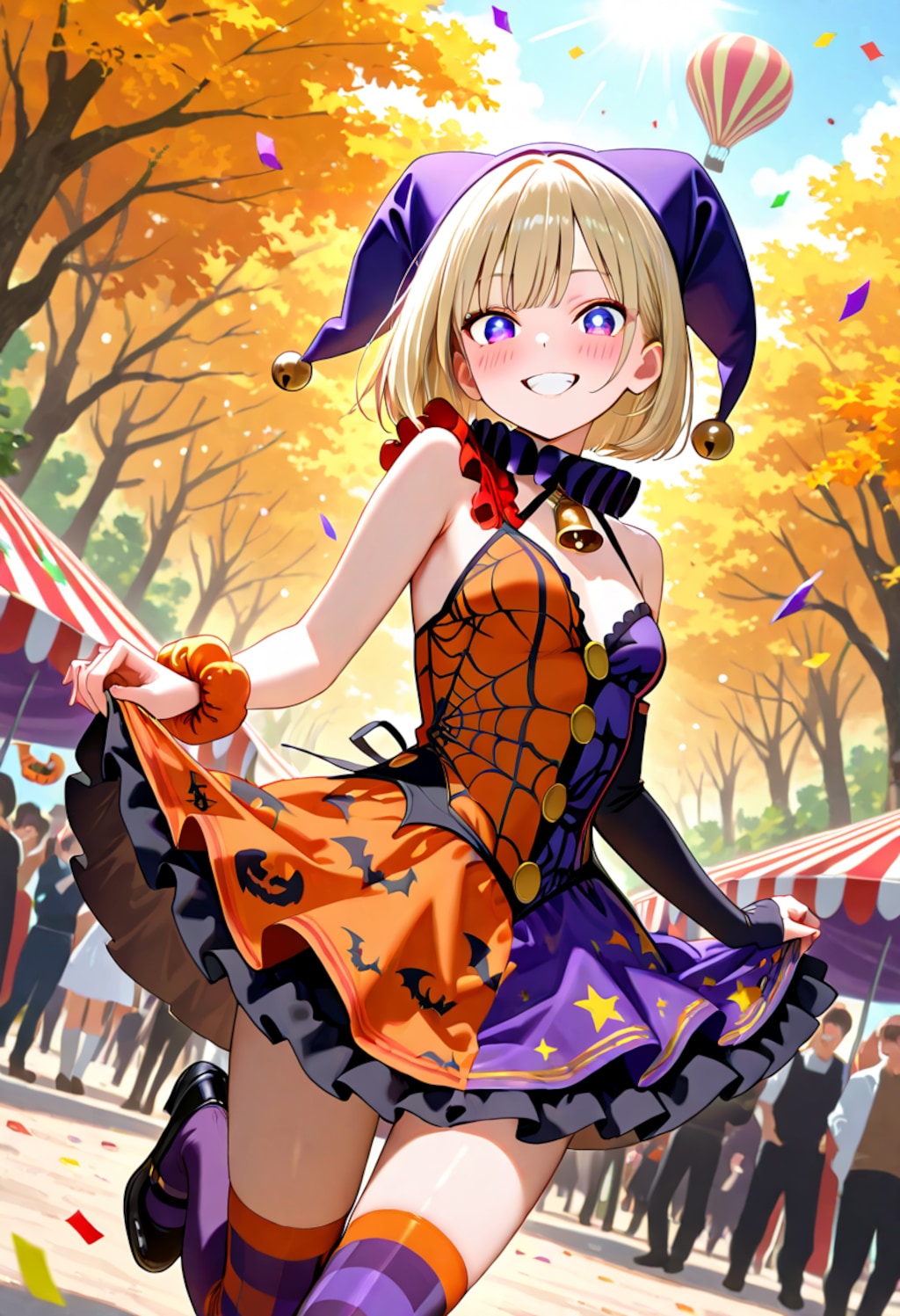 愉快なハロウィンピエロ【ロリータ①】