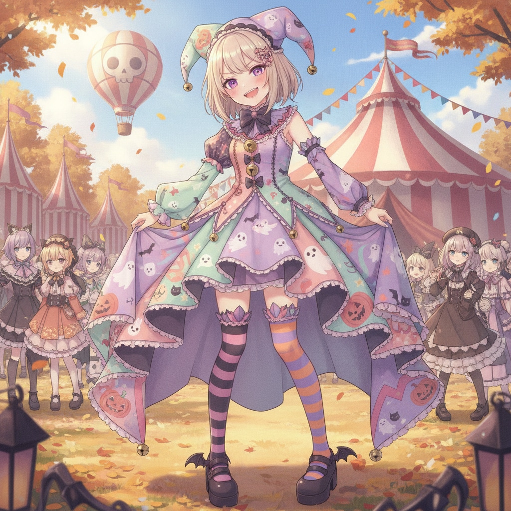 愉快なハロウィンピエロ【ロリータ①】
