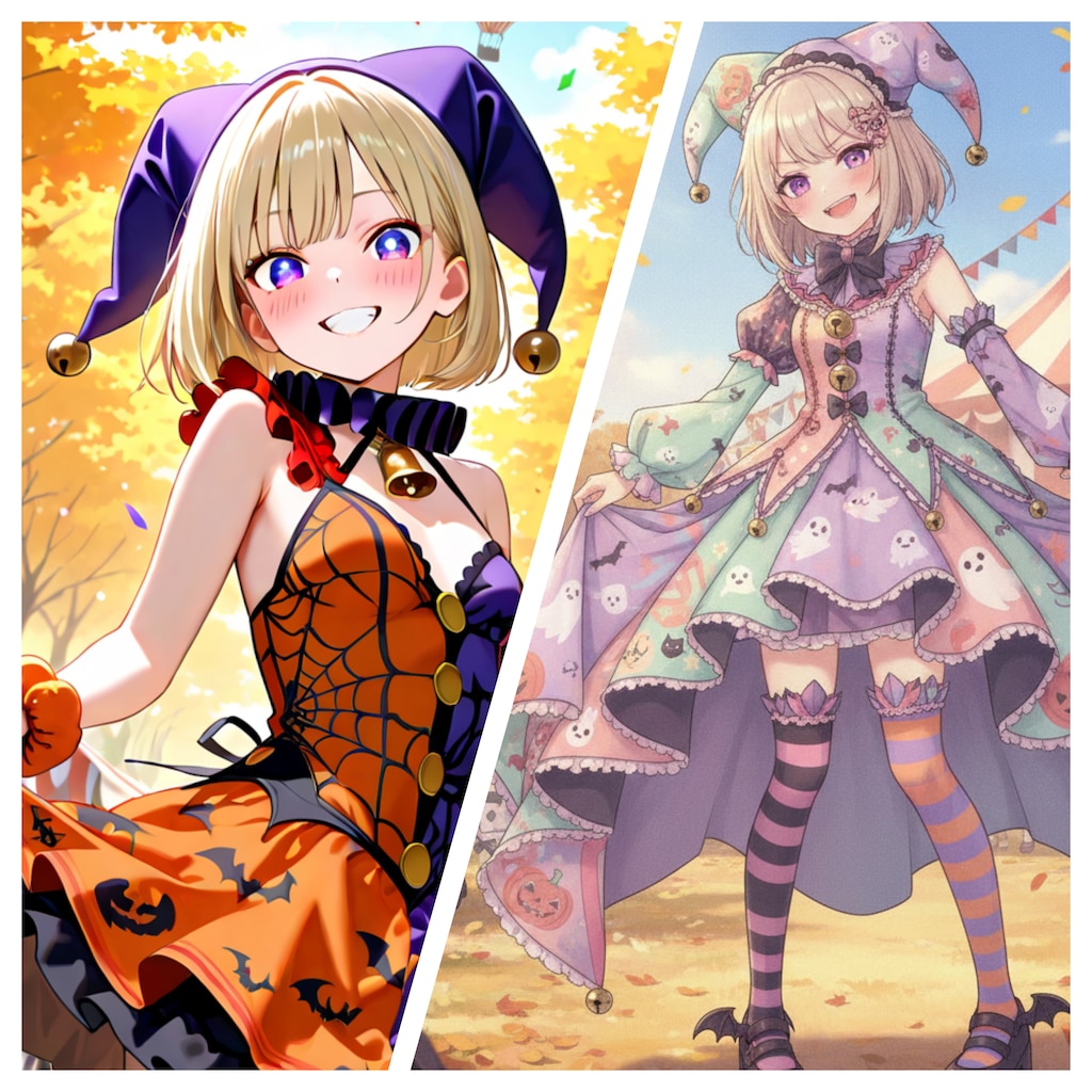 愉快なハロウィンピエロ【ロリータ①】