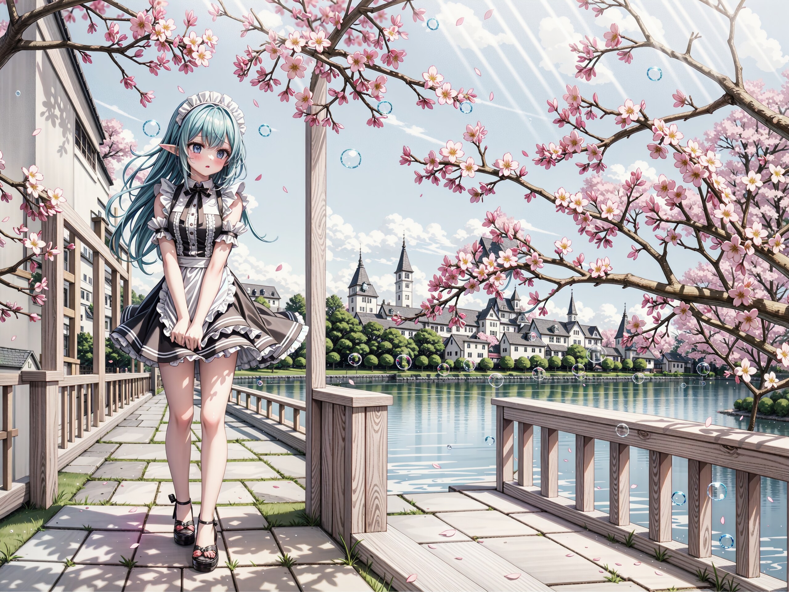 メイドさんの休息