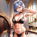 筋肉メイド04 4枚目