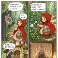 グリム童話版　赤ずきん 2枚目