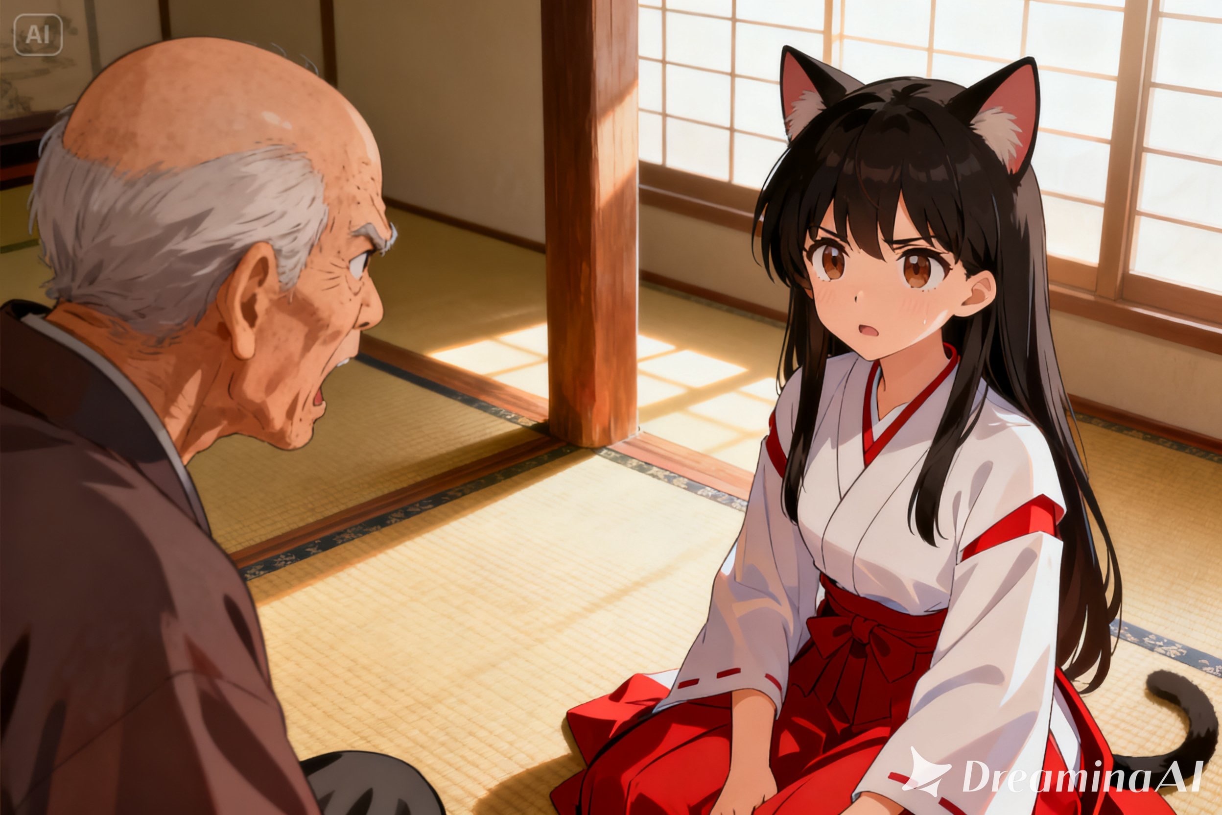 大惨寺住職とさくらちゃん
