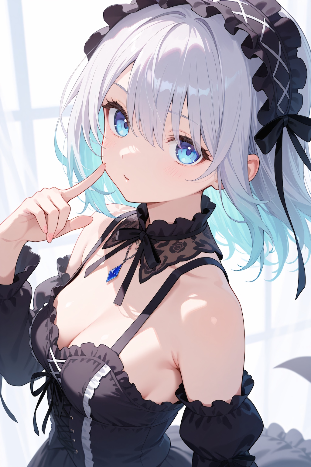 むーっとするゴシックちゃん