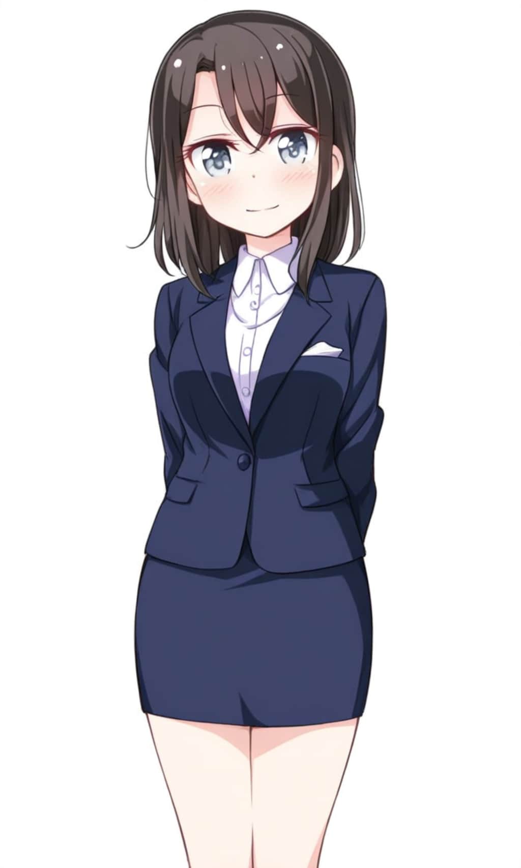 奥沢美咲 スーツ