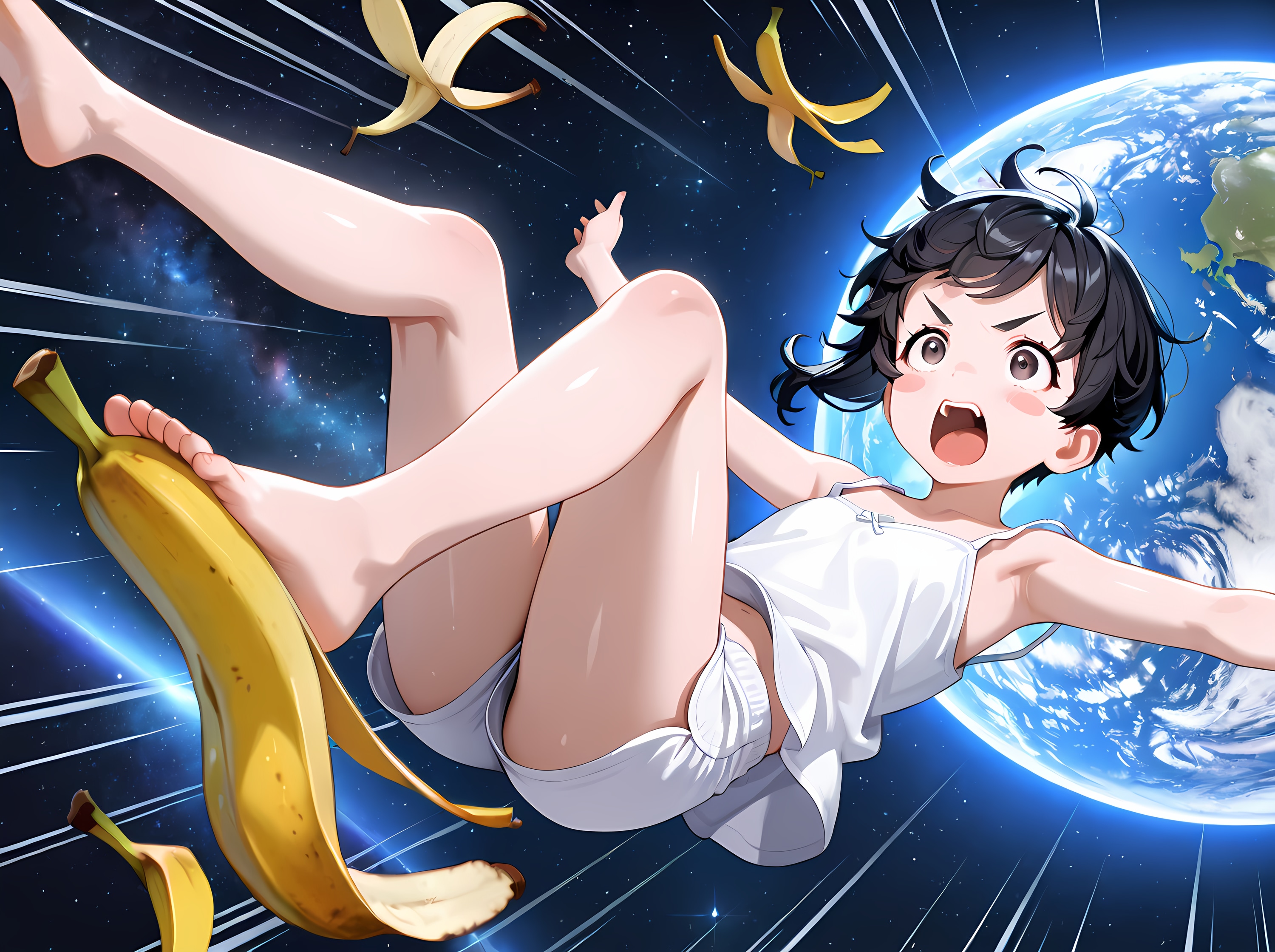 アルティメットバナナの皮🍌🌌 | の人気AIイラスト・グラビア