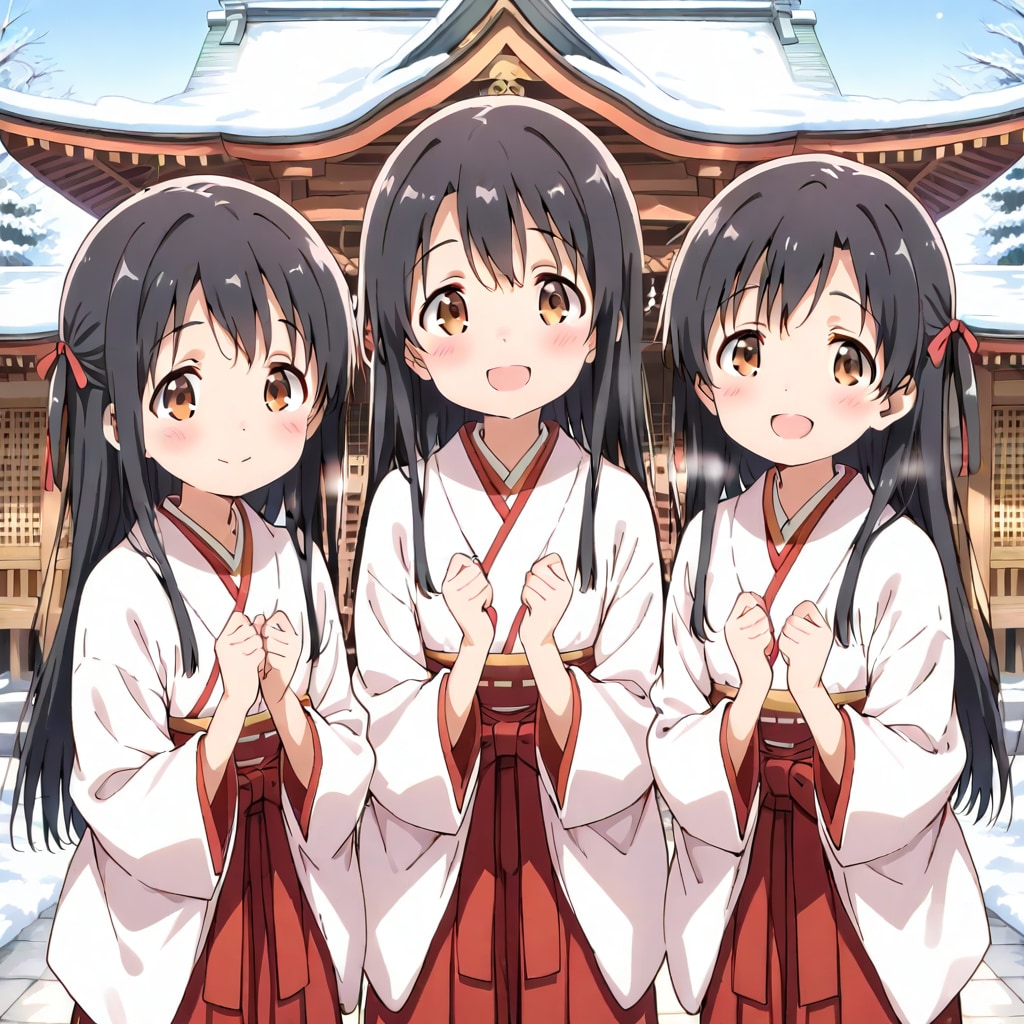 みこさん（三つ子）