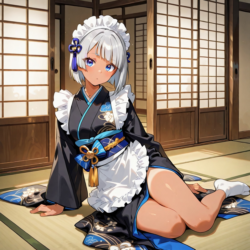 褐色和メイドBONSAIver