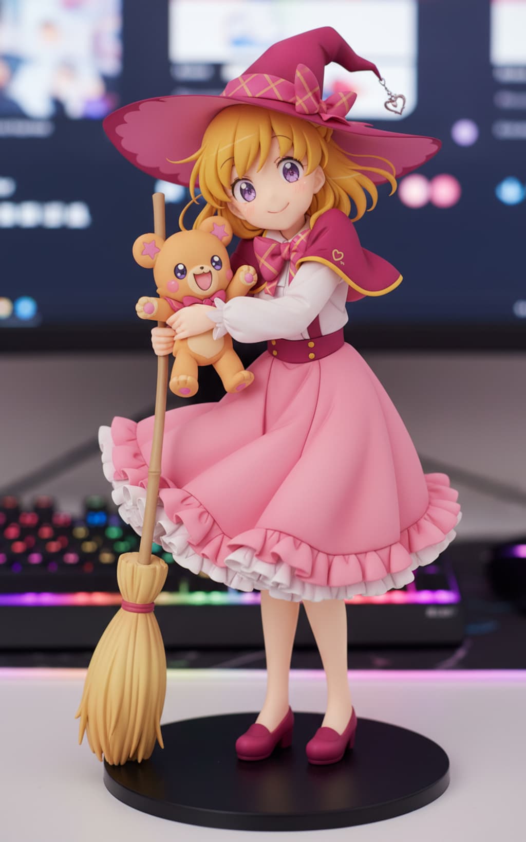 フィギュア・みらい＆モフルン（魔法学校 制服）〜MIRAI DAYS〜