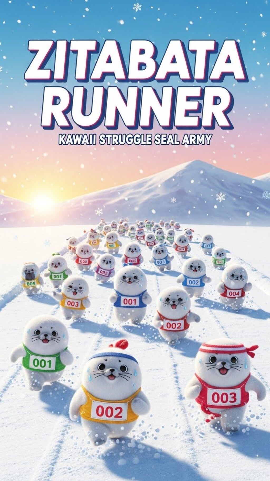 ジタバタアザラシのジタバタ運動会