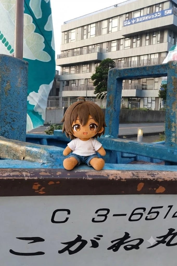 清瀬こむぎのぷいぐるみと旅に出よう