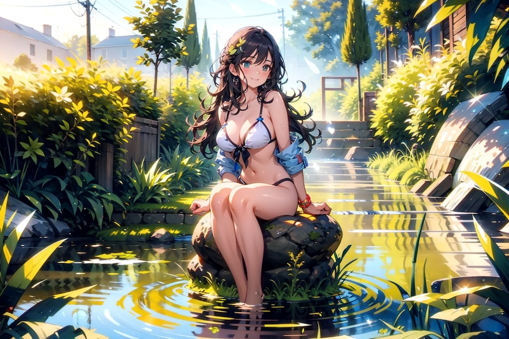 夏といえば水着なので