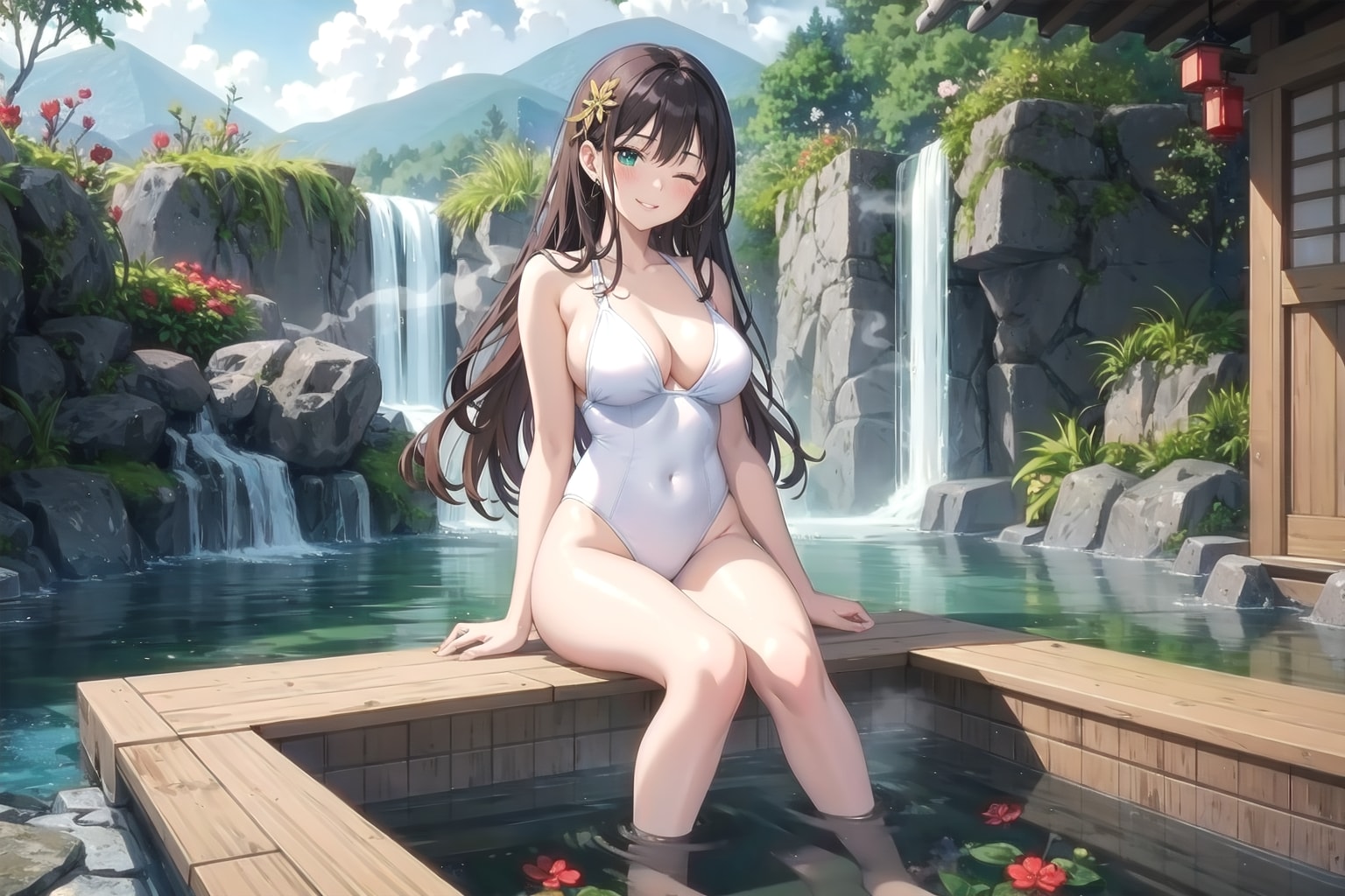 夏といえば水着なので