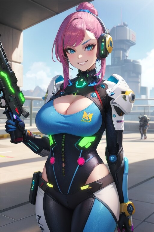 サイバーパンク美女3