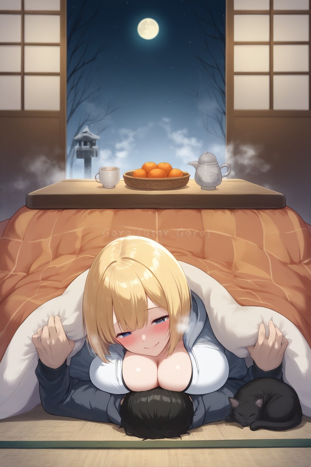 こたつで寝たら至福の制裁
