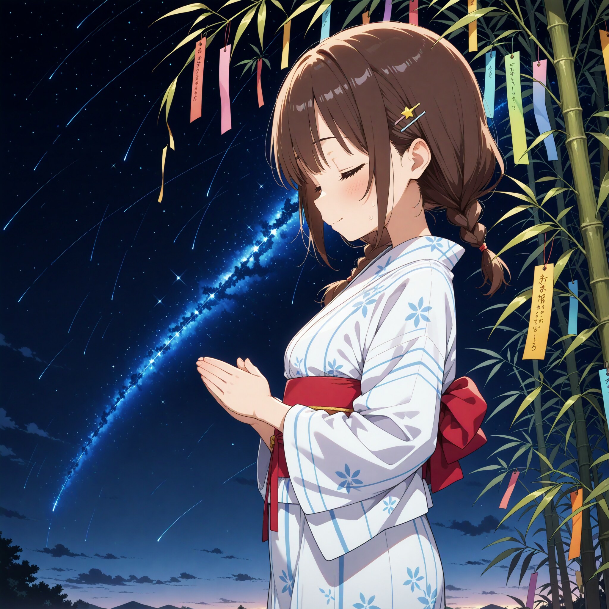 七夕の夜 | の人気AIイラスト・グラビア