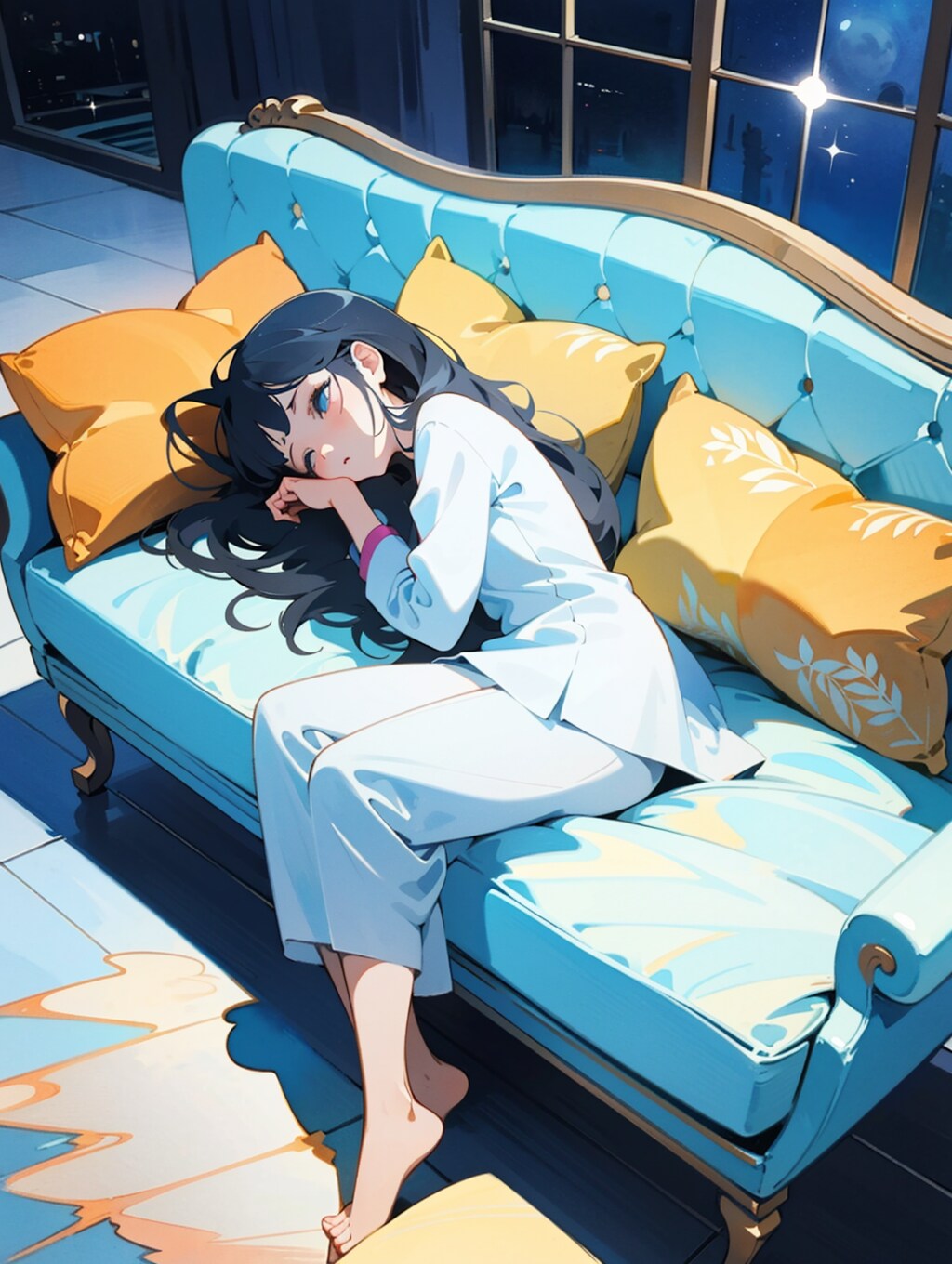 寝落ちガール