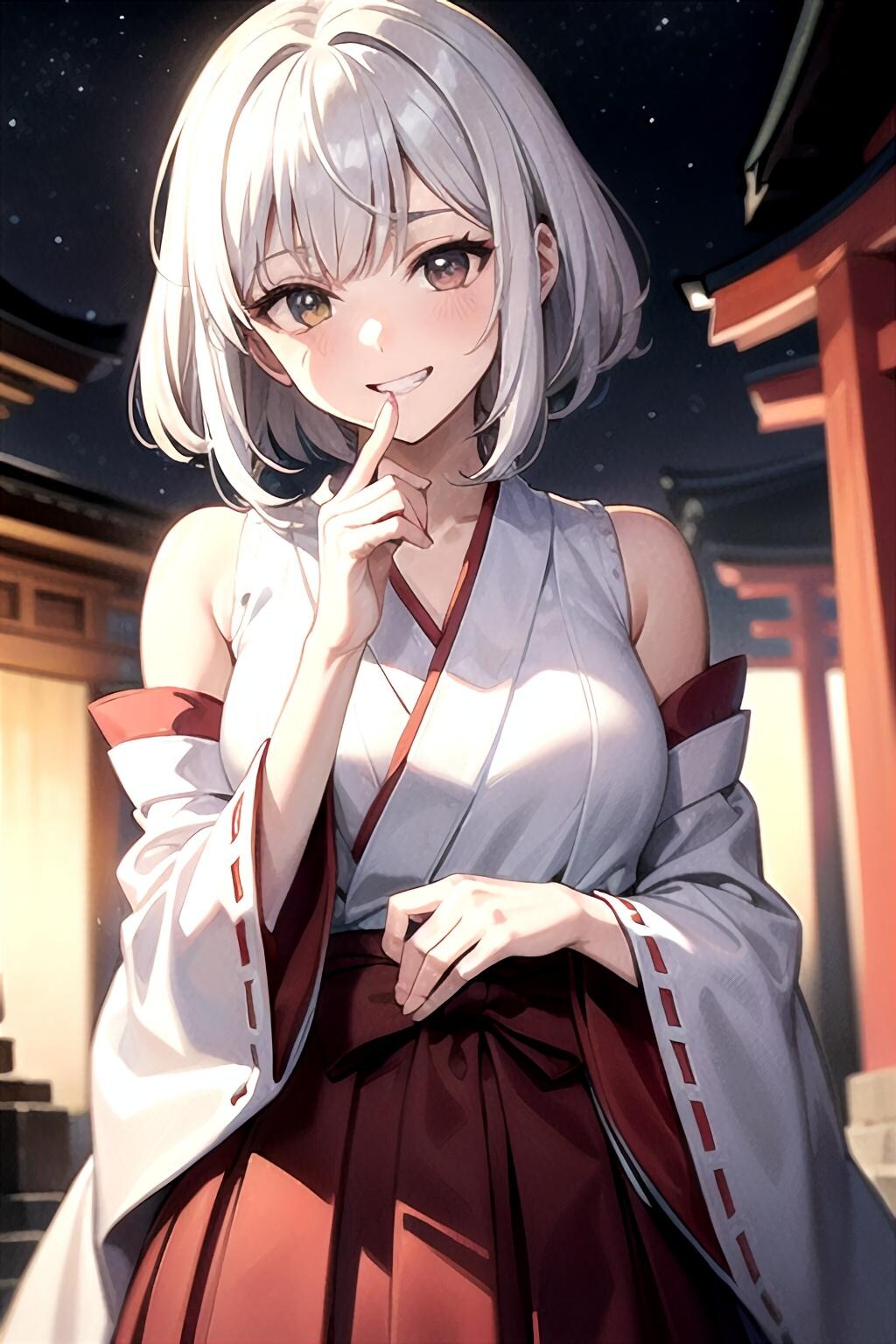 白蛇神社のヘビ神様